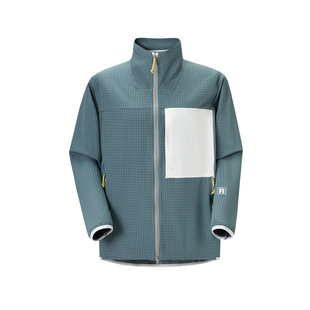 IN BLUE tower is a strong flat! Lightweight Outdoor R2 Windproof Couple's Vertical Collar Zipper Jacket Coat
