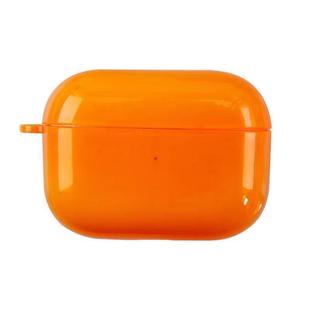 Подходит для Apple airpods1/2 Bluetooth чехол для наушников Защитный чехол 3/proTPU мягкий корпус карамельного цвета флуоресцентный прозрачный цвет