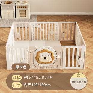 Source manufacturers foreign trade simple lion children's game safety baby fence protective fence children's home crawling mat