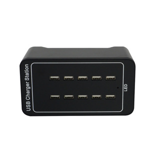 A generation of 10/12/15 multi-port usb charger 5V10A mobile phone tablet universal usb plug cross-border