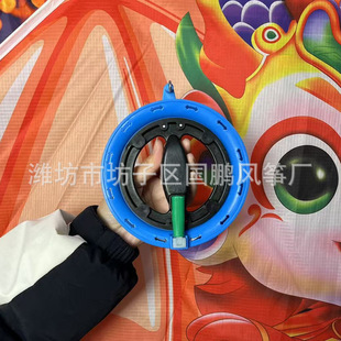 Weifang ice fire dragon kite wholesale long tail triangle belt line simulation dragon baby dragon kite factory wholesale
