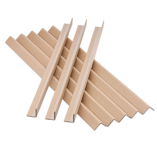 Factory in stock wholesale thickened logistics tray packaging packaging corner protection Kraft paper corner protection anti-collision paper corner protection strip