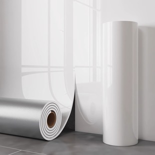 Imitation Marble Tile Coil Wallpaper Self-adhesive Waterproof Moisture-proof Bathroom Wall Background Wall Decorative Wall Stickers