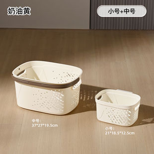 Dirty Clothes Basket Household Large Capacity Storage Toilet Bathroom Laundry Basket Partition Storage Rack Dirty Clothes Bucket