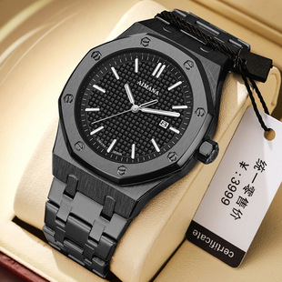 Swiss brand luxury men's watches new waterproof luminous luxury watches live foreign trade explosions a generation of hair