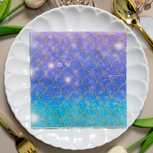 Factory direct in stock color printing napkins flowers and plants facial tissue party tissue cross-border AliExpress hot sale