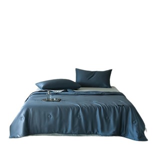 High-end Light Luxury Class A 60s Lanjing Tencel Summer Quilt Silky Cool Summer Quilt Four-piece Machine Washable Summer Bedding