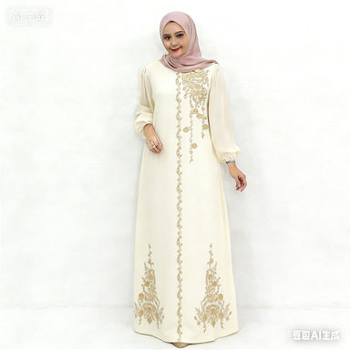 Cross-Border Loose-Fitting Long Dress for Women (Dropshipping, Images May Vary, Price Negotiable)