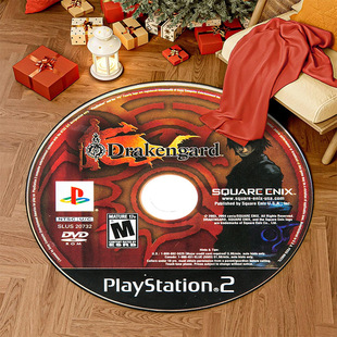 Круглый ретро игры CD ковер 3D стерео гостиная утолщение ковер спальня киберспорт игры ковер оптом