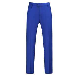 Korean style youth casual simple straight slim fit suit pants men's 2023 foreign trade cross mirror men's casual pants men's pants wholesale