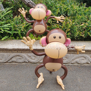 pvc inflatable monkey air model toy animal performance props decorations inflatable toys