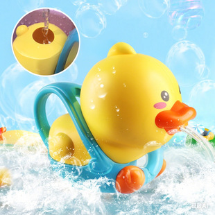 Набор игрушек для ванны и воды, спрей-душ, игрушечный пистолет с распылителем воды для утки, игрушка для ванной комнаты, детский праздничный подарок