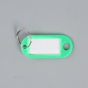 Color plastic key card key ring Yue key label card key card classification card label label luggage tag