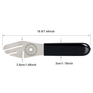 Bicycle disc brake disc to make the disc clearance adjustment piece mountain bike anti-rub disc brake stainless steel adjustment piece