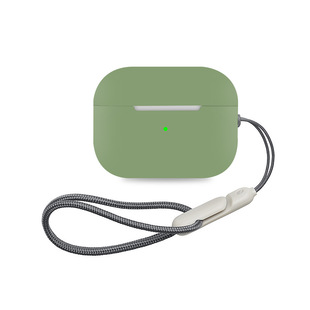 airpodspro2 Protective Case for Apple airpods Pro Second Generation Headphones Solid Color Silicone Protective Case