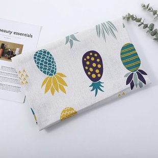 Factory Direct Sales Cotton and Linen Fabrics, Linen Fabrics, Linen Printed Tablecloths, Cushions, Sofa Fabrics, Fruit Patterns