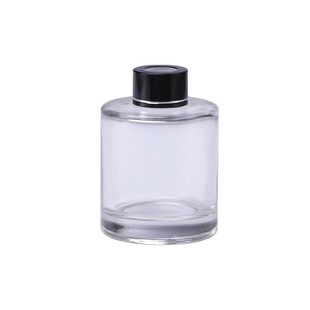 100ml цилиндрическая бутылка для ароматерапии прозрачное стекло расширение бутылки для аромата завод оптовая продажа ротанг летучих парфюмерных эфирных масел для аромата бутылки