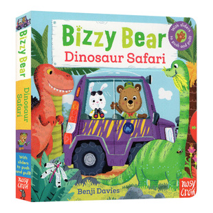 Медведь очень занят серия менеджер животных Bizzy Bear Zookeeper английская оригинальная картинка картонная книга