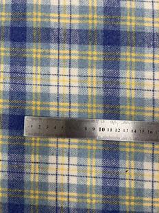 Spring and Summer Semi-refined Imitation 260g Japanese and Korean Plaid Fabric Plaid Fashion Short Skirt Shirt Coat Fabric