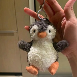 Оригинальный английский jellycat новый арахис пингвин сумка подвеска плюшевые игрушки подарок брелок милая кукла