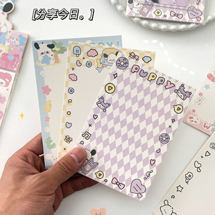 Original puppy card head back card packaging card set out card packaging jewelry baking gift packaging card