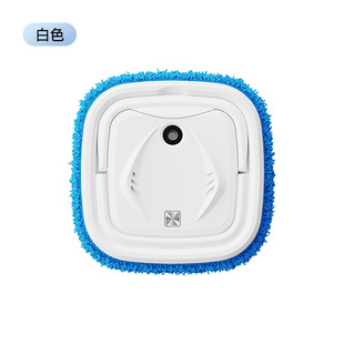 Intelligent floor mopping robot household uses floor scrubbing rechargeable wet and dry humidification spray cleaner for cross-border use