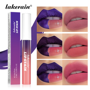 lakerain tear lip gloss matte matte matte matte surface lasting fang water lip gloss peel and paste suit