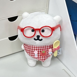 13cm Self-deprecating Bear Cute Sister Doll Coat 10cm Cotton Doll Dress Cloak Plush Toy Headgear Accessories