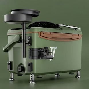 Fishing Box Blind Box Outdoor New Blind Box Full Set Multifunctional Fish Barrel Seat Box Heat Preservation Equipment Fishing Plastic
