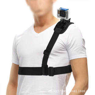 gopro11 fixed shoulder strap sports camera accessories DJI riding chest shooting oblique shoulder live riding outdoor