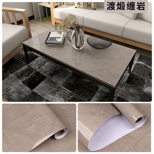 Living room TV 3D background wall sticker wallpaper modern minimalist imitation marbling tile dining table cabinet waterproof self-adhesive