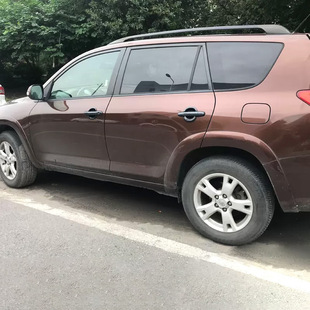 Специально для 2009-2012 Toyota RAV4 внешняя ручка дверная ручка АБС гальваническое покрытие аксессуары из углеродного волокна