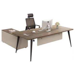 Office Desk Boss Table Simple Modern Office Desk and Chair Combination suit Designer Manager Desk