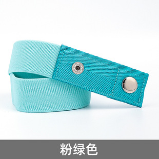Lazy Man Belt Belt Non-release Tight Belt Unisex All-match Jeans Seamless Invisible Woven Canvas Trouser Belt