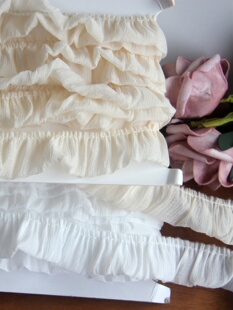 K3 chiffon lace fluffy skirt decorative clothes DIY accessories width 3cm