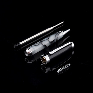 Factory rotating metal ballpoint pen creative acrylic ballpoint pen laser logo hotel business advertising gift pen