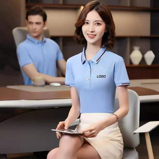 Polo shirt T-shirt advertising cultural shirt work clothes short sleeve work clothes summer work clothes custom logo