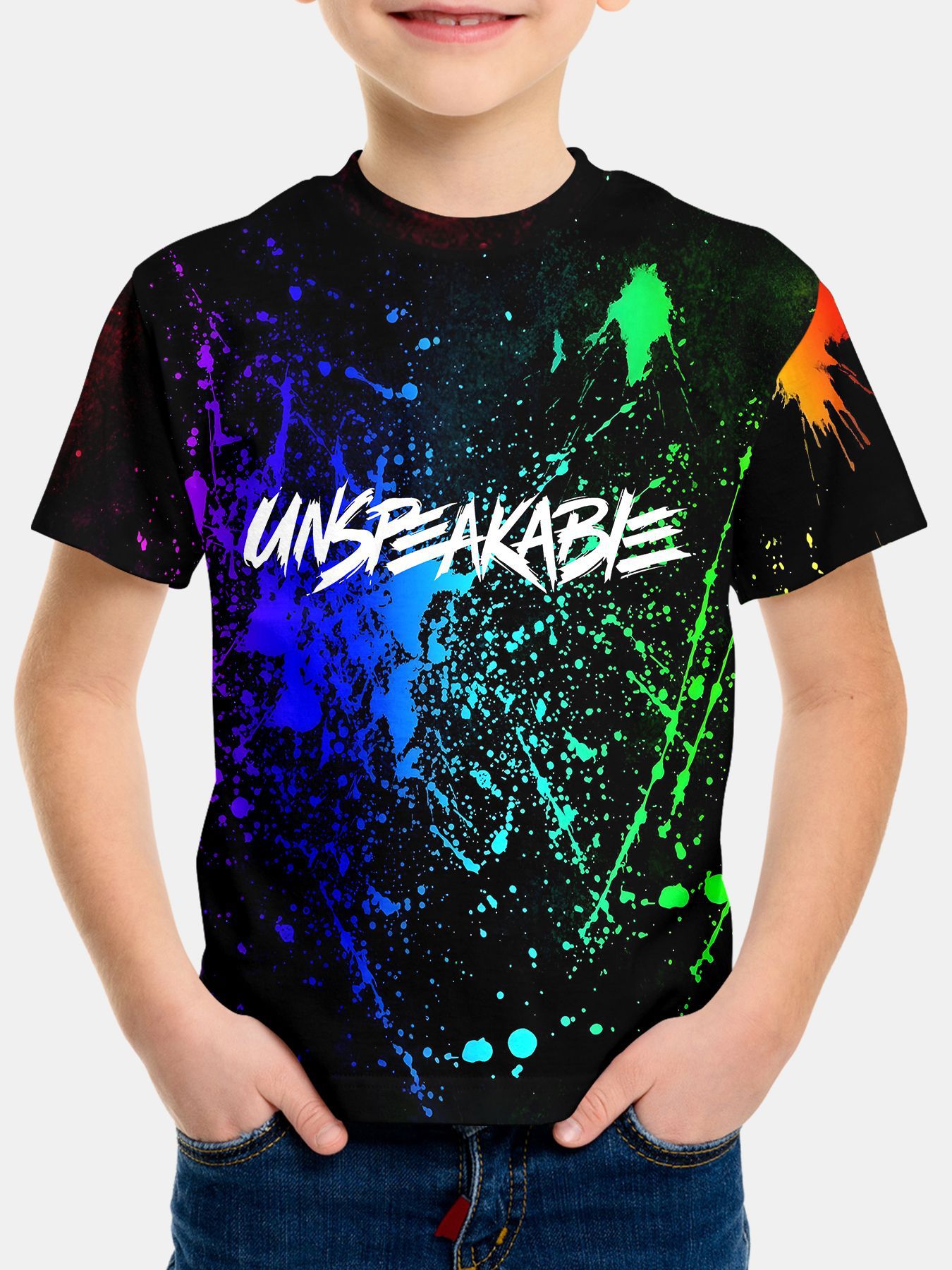unspeakable tie dye t shirt