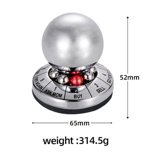 New Thor's Hammer Owl Record Player Fingertip Top Metal Creative Finger Casual Decompression Toy Card Push