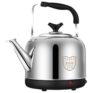 304 Stainless Steel Electric Water Kettle Large Capacity Electric Water Kettle Whistle Water Kettle Automatic Power Off Insulation Household Teapot