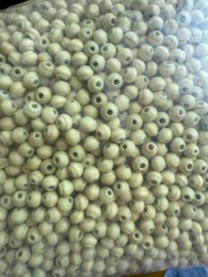 Shouyuan 8mm Lantern Beads Wooden Shaped Beads Multicolor DIY Beaded Bracelet Jewelry Luggage Door Curtain Clothing Accessories