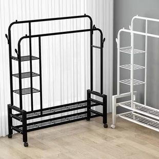 Light Luxury Coat Rack Clothes Hanger Floor-standing Vertical Bedroom Clothes Hanger Household Clothes Rack Floor-standing Clothes Hanger Thickeneded and Bold