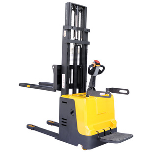 Hazhili Station Driving Stacker Electric Forklift Pallet Stacking HES--B 1.5 Tons 2 Tons Elevated 3 Meters