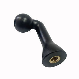 PC material will not break 90 degree right angle narrow L elbow Magsafe 17mm ball head pan/tilt connecting rod adapter