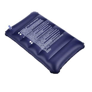 Portable PVC Flocking Inflatable Pillow Nap Square Storage Inflatable Pillow Business Office Travel Inflatable Pillow