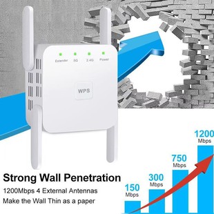 AC1200M двухчастотный ретранслятор беспроводной усилитель сигнала 5G высокой мощности удлинитель wifi Repeater