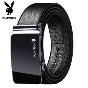 Playboy Ремень Мужской Ремень Молодой средний возраст Бизнес Мода Корейская версия Повседневная Автоматическая застежка Ремень Студенческая волна