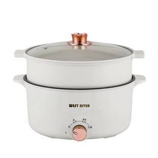 Student Dormitory Cooking Electric Hot Pot Household Integrated Electric Wok for Cooking Noodles Electric Cooking Pot Multifunctional German Small Electric Pot