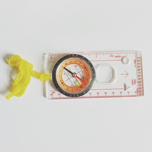 Acrylic DC45-5C outdoor compass multifunctional compass survival map ruler supplies scale wholesale