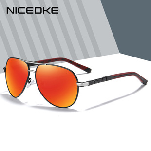 [Large inventory] new men's polarized sunglasses color film polarized sunglasses driving glasses wholesale 8725